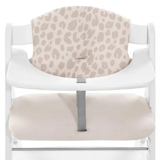 Hauck Sitzkissen / Hochstuhlauflage für Alpha Hochstuhl - Highchair Pad Select - Muslin Leo Natural 1 Hauck Sitzkissen / Hochstuhlauflage für Alpha Hochstuhl - Highchair Pad Select - Muslin Leo Natural