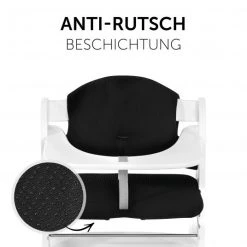 Hauck Sitzkissen / Hochstuhlauflage für Alpha Hochstuhl - Highchair Pad Select - Waffle Pique Black -Wohnen & Schlafen Verkäufe hauck sitzkissen hochstuhlauflage fur alpha hochstuhl highchair pad select waffle pique black 667057 d5