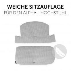 Hauck Sitzkissen / Hochstuhlauflage für Alpha Hochstuhl - Highchair Pad Select - Waffle Pique Grey -Wohnen & Schlafen Verkäufe hauck sitzkissen hochstuhlauflage fur alpha hochstuhl highchair pad select waffle pique grey 667323 d2