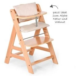 Hauck Sitzpolster / Sitzverkleinerer - Deluxe für Alpha Hochstuhl - Beige -Wohnen & Schlafen Verkäufe hauck sitzpolster sitzverkleinerer deluxe fur alpha hochstuhl beige 667880 d2