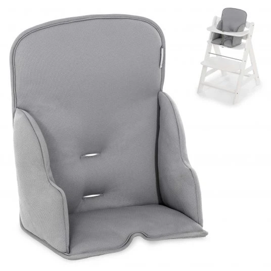 Hauck Sitzverkleinerer für Alpha Hochstuhl - Comfort Line - Stretch Grey 2 Hauck Sitzverkleinerer für Alpha Hochstuhl - Comfort Line - Stretch Grey – Bild 2