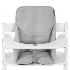 Hauck Sitzverkleinerer / Sitzkissen für Alpha Hochstuhl - Cosy Select - Waffle Pique Grey