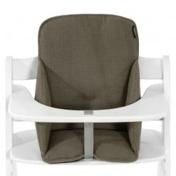Hauck Sitzverkleinerer / Sitzkissen für Alpha Hochstuhl - Cosy Select - Waffle Pique Olive