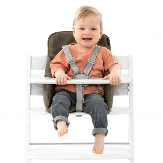 Hauck Sitzverkleinerer / Sitzkissen für Alpha Hochstuhl - Cosy Select - Waffle Pique Olive 2 Hauck Sitzverkleinerer / Sitzkissen für Alpha Hochstuhl - Cosy Select - Waffle Pique Olive – Bild 2