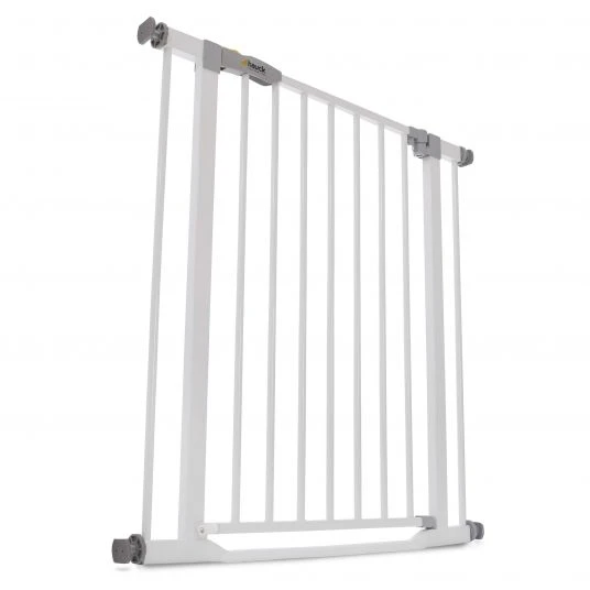 Hauck Türschutzgitter Clear Step Gate (75-80 cm) ohne Bohren und niedriger Türschwelle - White 3 Hauck Türschutzgitter Clear Step Gate (75-80 cm) ohne Bohren und niedriger Türschwelle - White – Bild 3