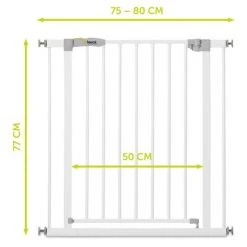 Hauck Türschutzgitter Stop N Safe 2 (75 bis 80 cm) ohne Bohren - White -Wohnen & Schlafen Verkäufe hauck turschutzgitter stop n safe 2 75 bis 80 cm ohne bohren white 597354 d5