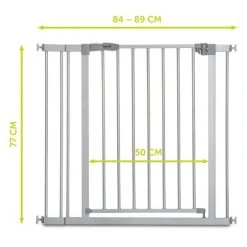 Hauck Türschutzgitter Stop N Safe 2 (84 bis 89 cm) inkl. 9cm Verlängerung - ohne Bohren - Silver -Wohnen & Schlafen Verkäufe hauck turschutzgitter stop n safe 2 84 bis 89 cm inkl 9cm verlangerung ohne bohren silver 597323 d5