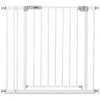 Hauck Türschutzgitter Stop N Safe 2 (84 bis 89 cm) inkl. 9cm Verlängerung - ohne Bohren - White