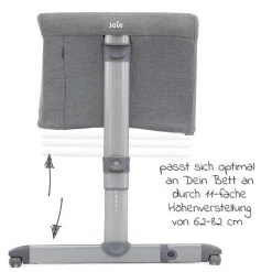 Joie Beistell- & Reisebett Roomie inkl. Matratze & Transporttasche - Gray Flanel - Kollektion 2022 -Wohnen & Schlafen Verkäufe joie beistell reisebett roomie inkl matratze transporttasche gray flanel p1814bagfl000 d3