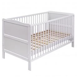 Jonka Babybett und Kinderbett Mona 70 x 140 cm - Weiß