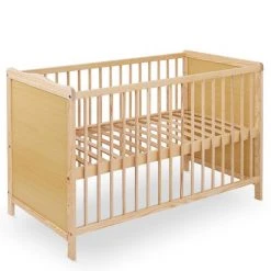 Jonka Kinderbett Ben Kiefer 60 x 120 cm - Natur