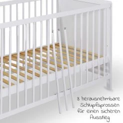 Jonka Kinderbett Sina Kiefer 60 x 120 cm - Weiß -Wohnen & Schlafen Verkäufe jonka kinderbett sina kiefer 60 x 120 cm weiss kp 410 0000 05 d3