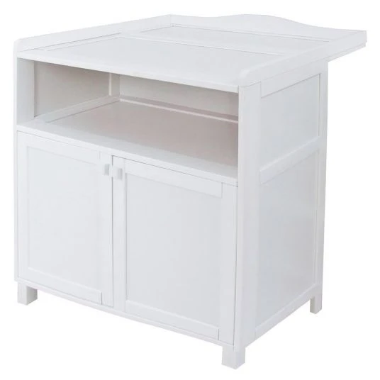 Jonka Kinderzimmer Sparset Mona mit Bett, Wickelkommode, Bettwäsche, Himmel,Nestchen, Matratze 70x140 cm - Kuschelbären - Weiß - Kollektion 2022 4 Jonka Kinderzimmer Sparset Mona mit Bett, Wickelkommode, Bettwäsche, Himmel,Nestchen, Matratze 70x140 cm - Kuschelbären - Weiß - Kollektion 2022 – Bild 4