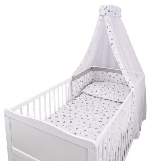 Jonka Komplettbett Mona Weiß 70 x 140 cm - Nachthimmel - Weiß 3 Jonka Komplettbett Mona Weiß 70 x 140 cm - Nachthimmel - Weiß – Bild 3