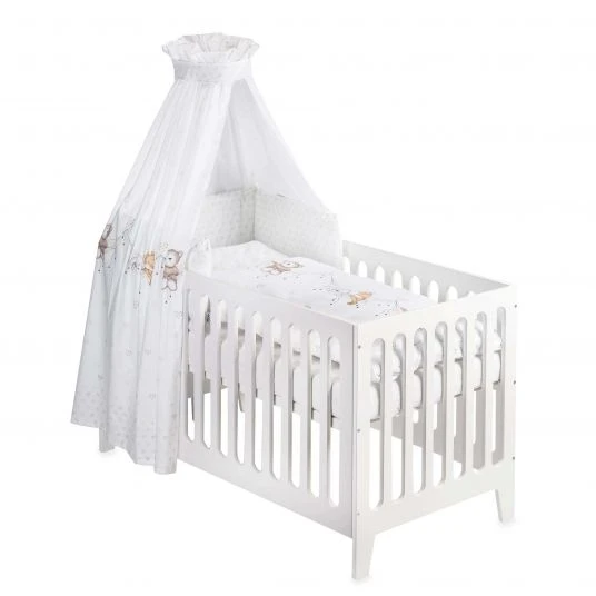 Julius Zöllner 4-tlg. Bettwäsche-Set 100 x 135 cm - Schlummerbande 1 Julius Zöllner 4-tlg. Bettwäsche-Set 100 x 135 cm - Schlummerbande