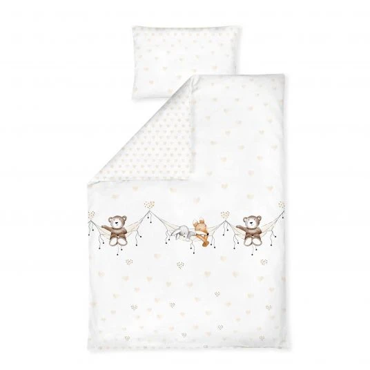 Julius Zöllner 4-tlg. Bettwäsche-Set 100 x 135 cm - Schlummerbande 2 Julius Zöllner 4-tlg. Bettwäsche-Set 100 x 135 cm - Schlummerbande – Bild 2