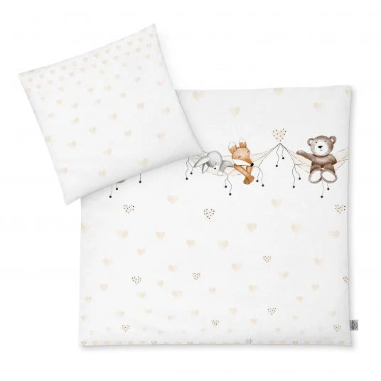 Julius Zöllner Bettwäsche 80 x 80 / 35 x 40 cm - Schlummerbande 1 Julius Zöllner Bettwäsche 80 x 80 / 35 x 40 cm - Schlummerbande