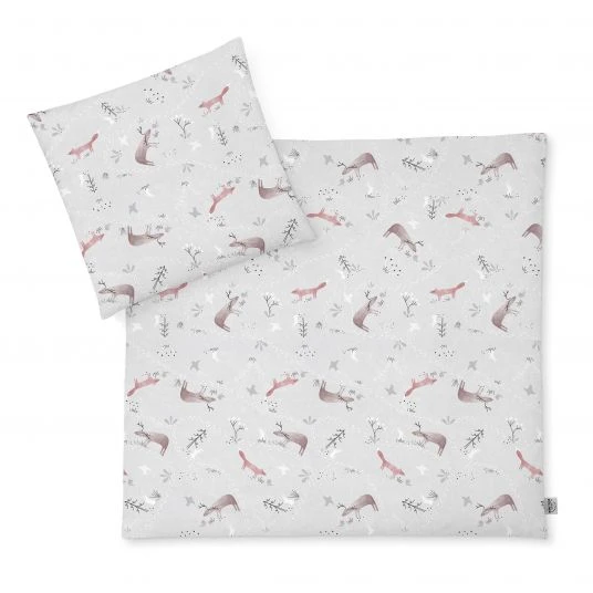 Julius Zöllner Bettwäsche 80 x 80 / 35 x 40 cm - Woodlife 1 Julius Zöllner Bettwäsche 80 x 80 / 35 x 40 cm - Woodlife