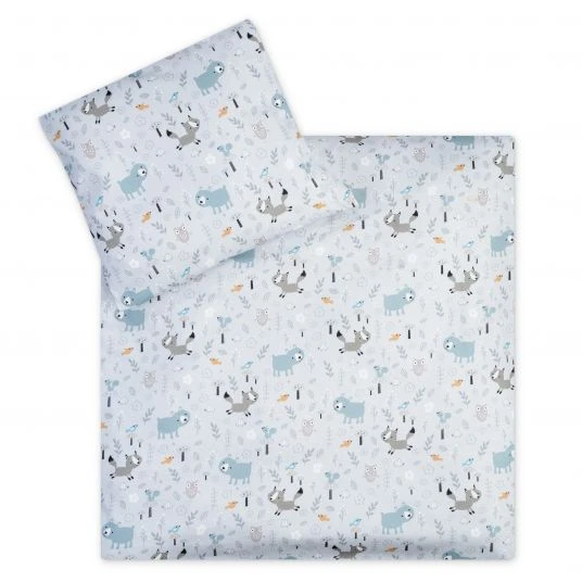 Julius Zöllner Bettwäsche Jersey 80 x 80 / 35 x 40 cm - Smart Friends 1 Julius Zöllner Bettwäsche Jersey 80 x 80 / 35 x 40 cm - Smart Friends