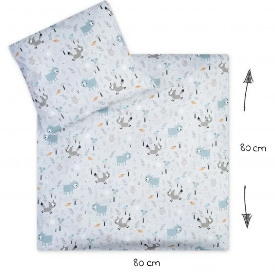 Julius Zöllner Bettwäsche Jersey 80 x 80 / 35 x 40 cm - Smart Friends 2 Julius Zöllner Bettwäsche Jersey 80 x 80 / 35 x 40 cm - Smart Friends – Bild 2