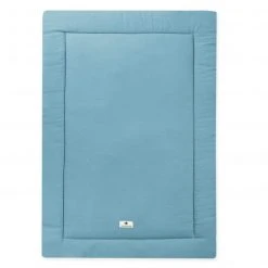 Julius Zöllner Krabbeldecke Musselin 95 x 135 cm - Blau