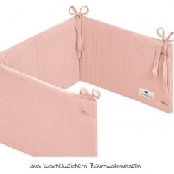 Julius Zöllner Nestchen Musselin 180 x 35 cm - Dusty Rose -Wohnen & Schlafen Verkäufe julius zollner nestchen musselin 180 x 35 cm dusty rose 8223055771 d2