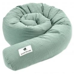 Julius Zöllner Nestchenschlange Musselin 180 cm - Grün