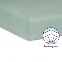Julius Zöllner Spannbetttuch für kleine Matratzen 40 x 90 cm - Salbei -Wohnen & Schlafen Verkäufe julius zollner spannbetttuch fur kleine matratzen 40 x 90 cm salbei 8330047660 sp d2