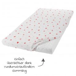 LaLoona 2er Pack Spannbetttuch für Kinderbett 60 x 120 / 70 x 140 cm - Rosa Herzen -Wohnen & Schlafen Verkäufe laloona 2er pack spannbetttuch fur kinderbett 60 x 120 70 x 140 cm rosa herzen 565992 d4