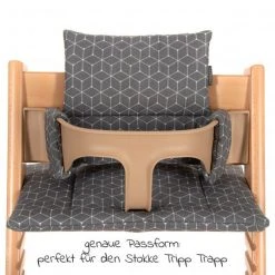 LaLoona Hochstuhl Sitzkissen für Stokke Tripp Trapp - Grau 8 LaLoona Hochstuhl Sitzkissen für Stokke Tripp Trapp - Grau -Wohnen & Schlafen Verkäufe laloona hochstuhl sitzkissen fur stokke tripp trapp grau 51043 90796 d2