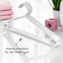 LaLoona Kleiderbügel für Babys und Kinder (22 Stück) - Weiß -Wohnen & Schlafen Verkäufe laloona kleiderbugel fur babys und kinder 22 stuck weiss 51041 75233 d2
