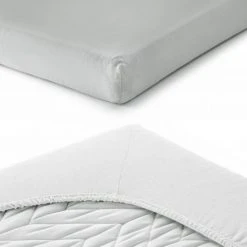 LaLoona Spannbettlaken 2er Pack für Matratzengröße 60x120 cm und 70x140 cm - Grau Weiß 10 LaLoona Spannbettlaken 2er Pack für Matratzengröße 60x120 cm und 70x140 cm - Grau Weiß -Wohnen & Schlafen Verkäufe laloona spannbettlaken 2er pack fur matratzengrosse 60x120 cm und 70x140 cm grau weiss 51109 90824 d4