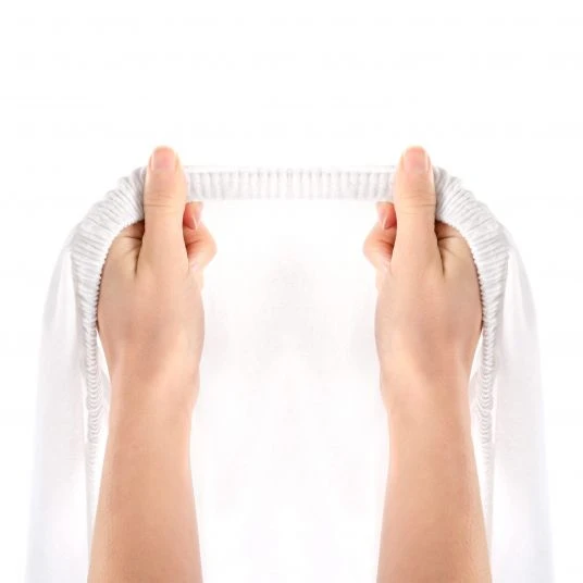 LaLoona Spannbettlaken 2er Pack für Matratzengröße 60x120 cm und 70x140 cm - Weiß 6 LaLoona Spannbettlaken 2er Pack für Matratzengröße 60x120 cm und 70x140 cm - Weiß – Bild 6