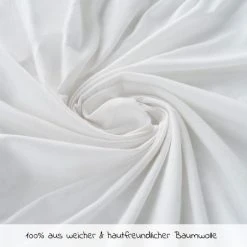 LaLoona Spannbetttuch 2er Pack für kleine Matratzen 40 x 90 cm - Weiß 8 LaLoona Spannbetttuch 2er Pack für kleine Matratzen 40 x 90 cm - Weiß -Wohnen & Schlafen Verkäufe laloona spannbetttuch 2er pack fur kleine matratzen 40 x 90 cm weiss 563600 2er d2