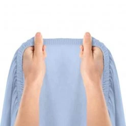 LaLoona Spannbetttuch für kleine Matratzen 40 x 90 cm - Hellblau -Wohnen & Schlafen Verkäufe laloona spannbetttuch fur kleine matratzen 40 x 90 cm hellblau 563780 d5