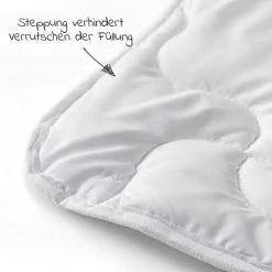 LaLoona Steppbett-Set Premium Complete 80 x 80 + 35 x 40 cm - Weiß -Wohnen & Schlafen Verkäufe laloona steppbett set premium complete 80 x 80 35 x 40 cm weiss 480 5008 00 d3