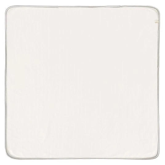 Lässig Babydecke Interlock Blanket 80 x 80 cm - Striped Grey / Anthracite 4 Lässig Babydecke Interlock Blanket 80 x 80 cm - Striped Grey / Anthracite – Bild 4