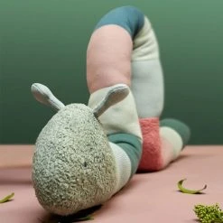 Lässig Strick-Bettschlange aus Bio-Baumwolle - Fridolin die Raupe - Garden Explorer -Wohnen & Schlafen Verkäufe lassig strick bettschlange aus bio baumwolle fridolin die raupe garden explorer 1542015933 d3