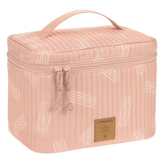 Lässig Wickeltisch Organizer / Utensilo Nursey Caddy To Go - Soft Stripes Rose 1 Lässig Wickeltisch Organizer / Utensilo Nursey Caddy To Go - Soft Stripes Rose