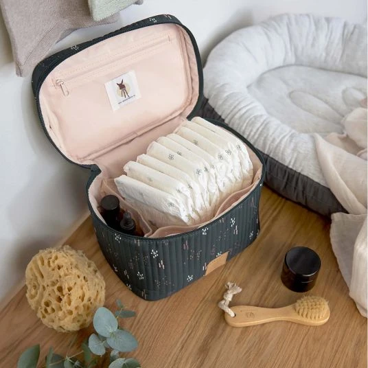 Lässig Wickeltisch Organizer / Utensilo Nursery Caddy To Go - Blobs Forest 6 Lässig Wickeltisch Organizer / Utensilo Nursery Caddy To Go - Blobs Forest – Bild 6