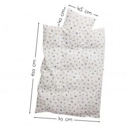 Leander Bettwäsche aus Bio-Baumwolle 100 x 135 cm / 40 x 60 cm - Dusty Blue - Kollektion 2022 -Wohnen & Schlafen Verkäufe leander bettwasche aus bio baumwolle 100 x 135 cm 40 x 60 cm dusty blue 780026 64 d2