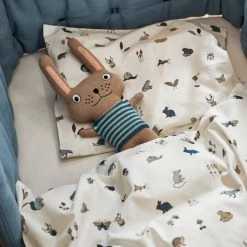 Leander Bettwäsche aus Bio-Baumwolle 100 x 135 cm / 40 x 60 cm - Dusty Blue - Kollektion 2022 -Wohnen & Schlafen Verkäufe leander bettwasche aus bio baumwolle 100 x 135 cm 40 x 60 cm dusty blue 780026 64 d3