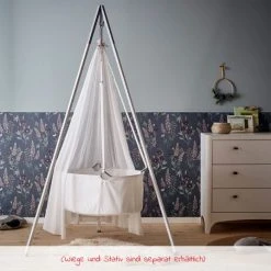 Leander Himmel aus Baumwoll-Voile für Wiege Classic - Weiß - Kollektion 2022 -Wohnen & Schlafen Verkäufe leander himmel aus baumwoll voile fur wiege classic weiss 104361 d2