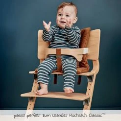 Leander Ledergurt für Sicherheitsbügel für Hochstuhl Classic - Braun - Kollektion 2022 -Wohnen & Schlafen Verkäufe leander ledergurt fur sicherheitsbugel fur hochstuhl classic braun 305621 07 d2