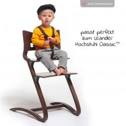 Leander Sicherheitsgurt für Hochstuhl Classic - Braun - Kollektion 2022