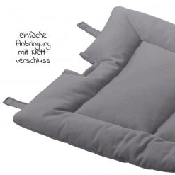 Leander Sitzkissen für Hochstuhl Classic - Cool Grey - Kollektion 2022 -Wohnen & Schlafen Verkäufe leander sitzkissen fur hochstuhl classic cool grey 305061 62 d2