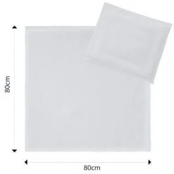 Makian Bettwäsche 80 x 80 cm - Uni - Grau -Wohnen & Schlafen Verkäufe makian bettwasche 80 x 80 cm uni grau 54 19 d2