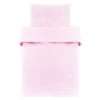 Makian Bettwäsche 80 x 80 cm - Uni Rosa