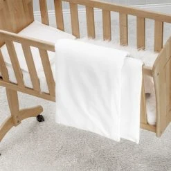 Makian Bettwäsche 80 x 80 cm - Uni Weiß -Wohnen & Schlafen Verkäufe makian bettwasche 80 x 80 cm uni weiss 46 15 d2