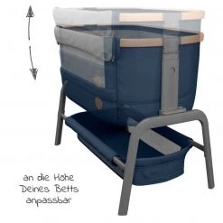 Maxi-Cosi Beistellbett Iora klappbar, inkl. Matratze & Reisetasche - Essential Blue - Kollektion 2022 -Wohnen & Schlafen Verkäufe maxi cosi beistellbett iora klappbar inkl matratze reisetasche essential blue 2106720110 d4
